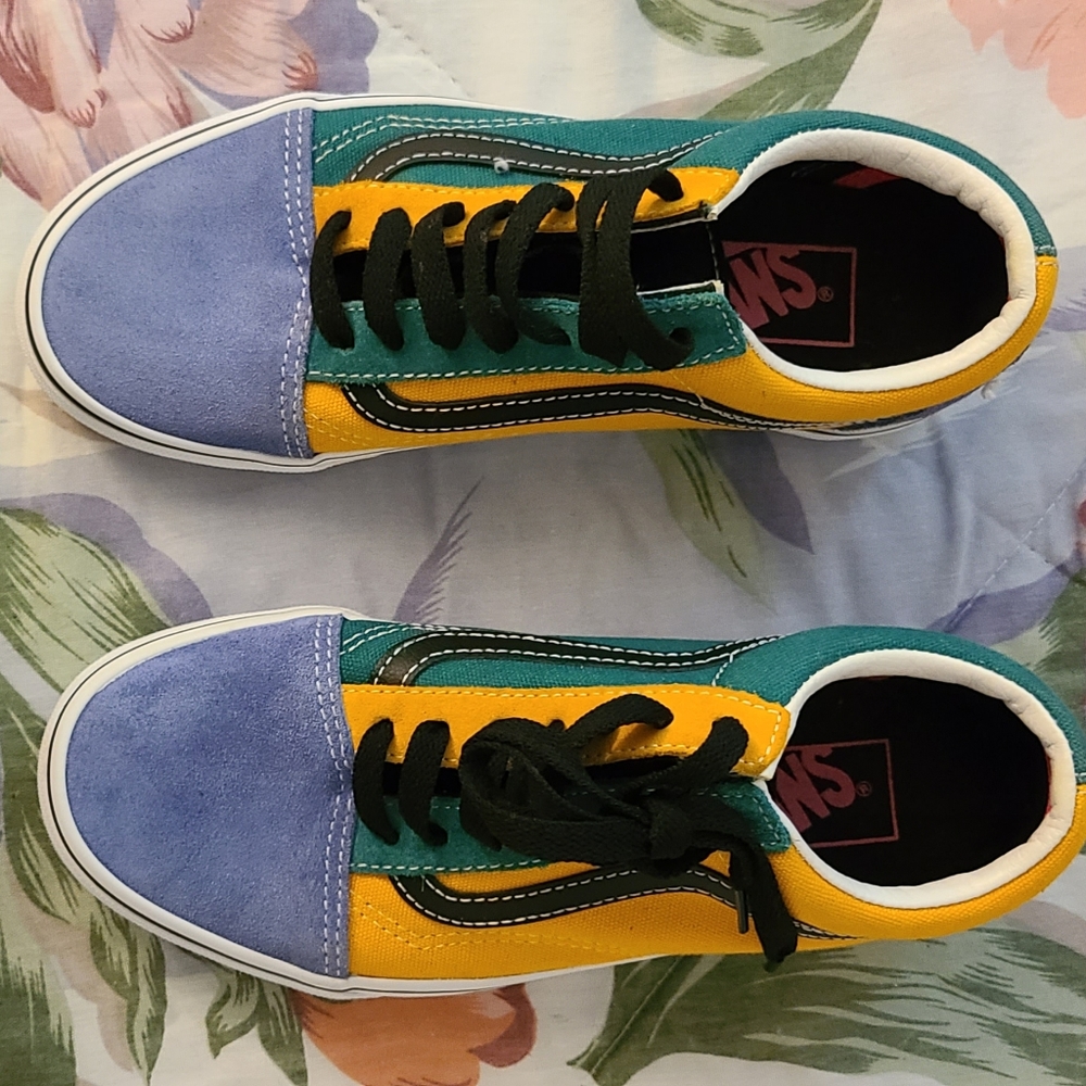Pre owned Vans Old Skool Mix & Match Cadmium Yellow Size US Men's 4.5, Women's 6